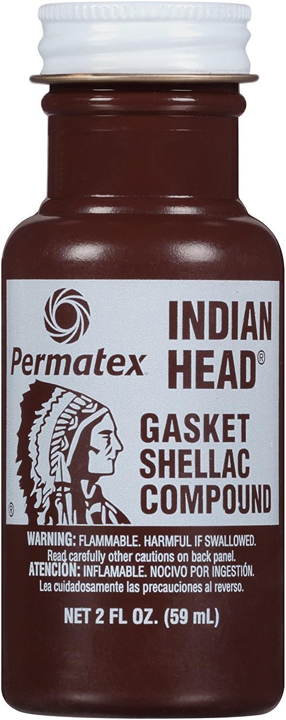 Permatex Indian Head Gasket Shellac Compound 2oz.