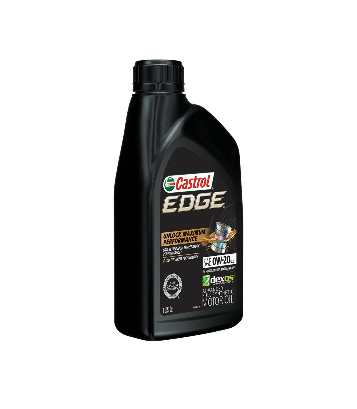 Castrol Edge 0W-20 Full Synthetic Motor Oil 1qt.