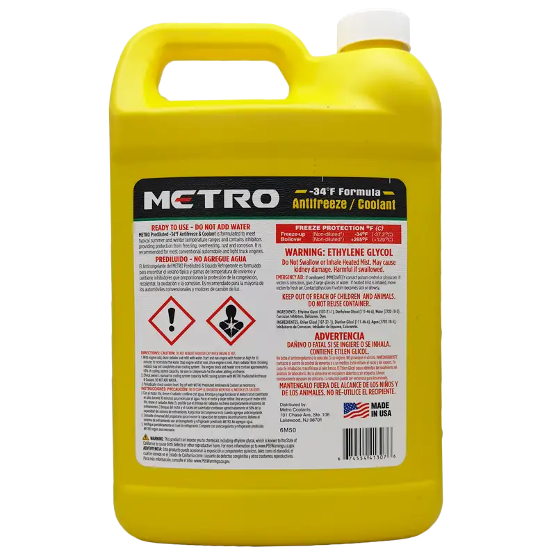Metro Antifreeze/Coolant 1gal.