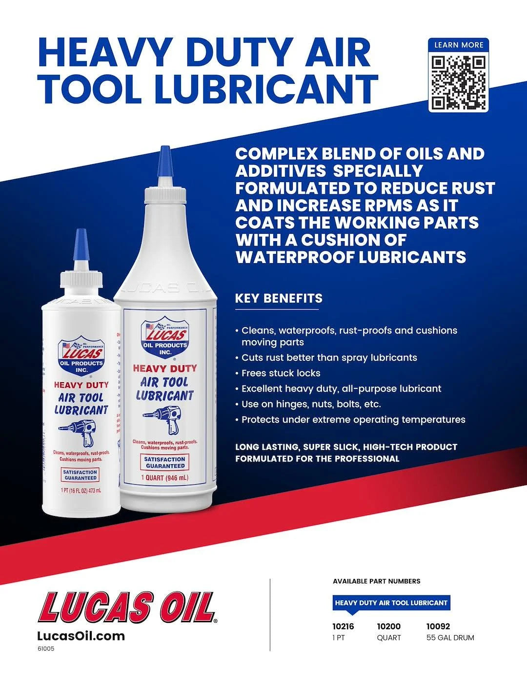 Lucas Oil Air Tool Lubricant