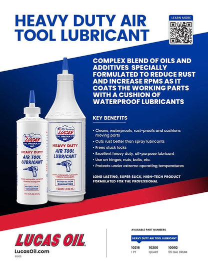 Lucas Oil Air Tool Lubricant